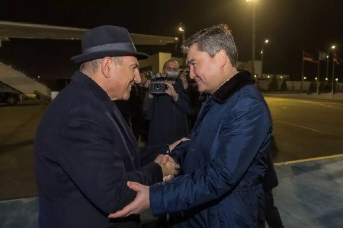 Премьер-министр Армении с визитом в Казахстане.