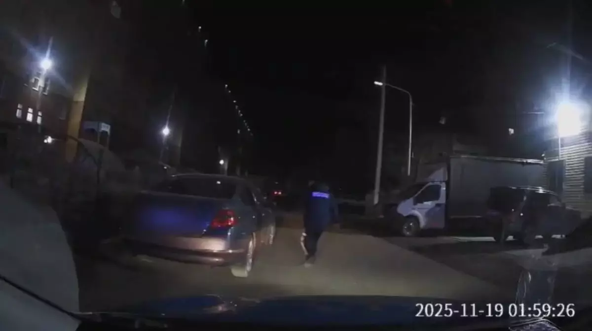 Водитель без прав пытался скрыться от полиции в Караганде (ВИДЕО)