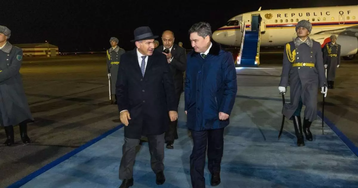  Армения Премьер-министрі Никол Пашинян Астана қаласына келді 