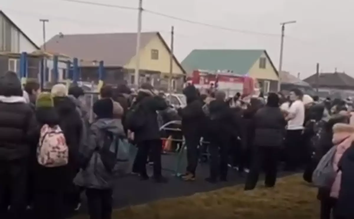 Мектептен өрт шықты: Петропавлда 540 оқушы эвакуацияланды