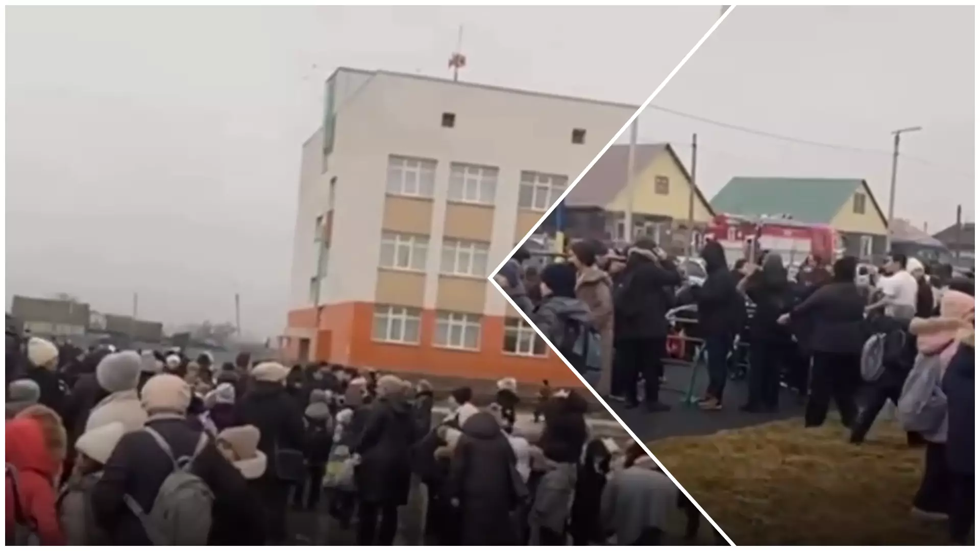 Мектептен өрт шықты: Петропавлда 540 оқушы эвакуацияланды