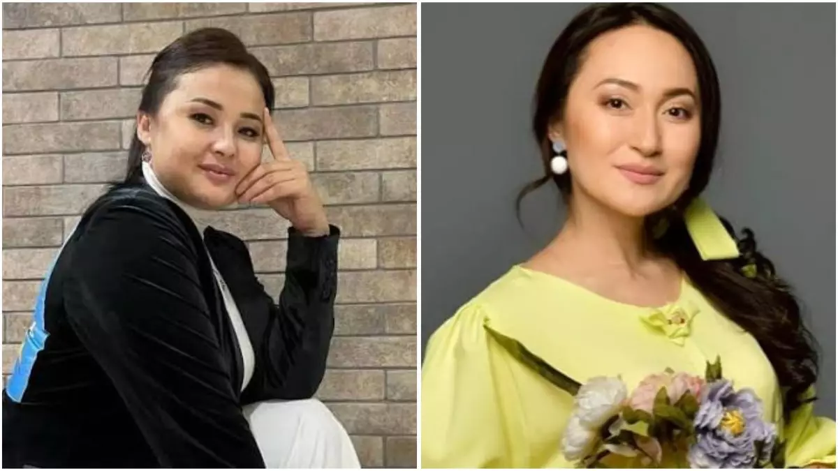 «Бәсекелестікке келмейді»: Актер Қайрат Әділгерейдің әйелі Мөлдір Мұқанды әбден сынап тастады (ВИДЕО)