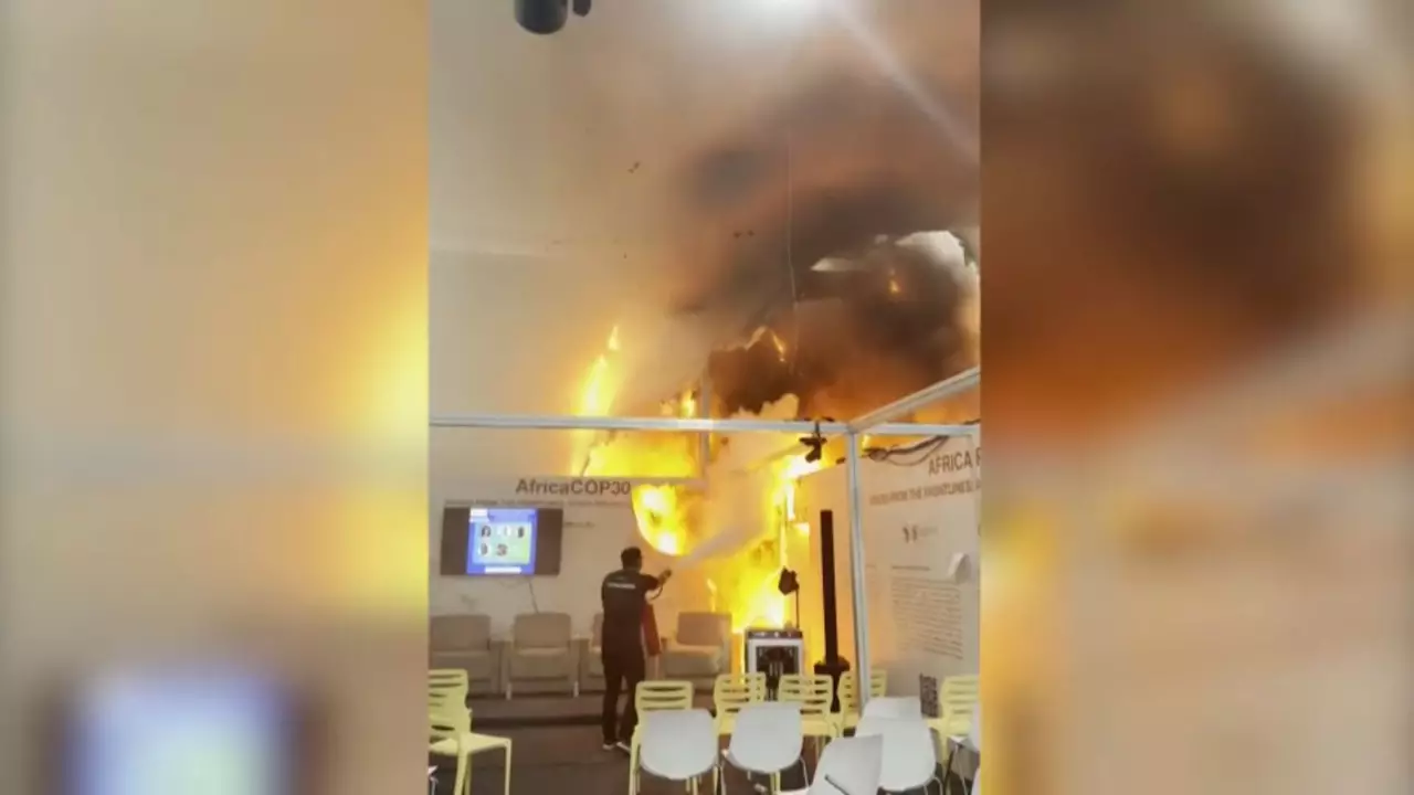 Бразилияда БҰҰ саммиті кезінде өрт шықты