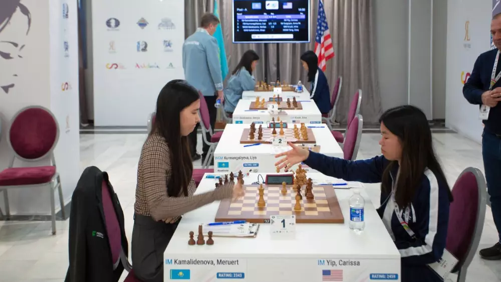 “Сенсация тура“: Казахстан разгромил США на чемпионате мира по шахматам