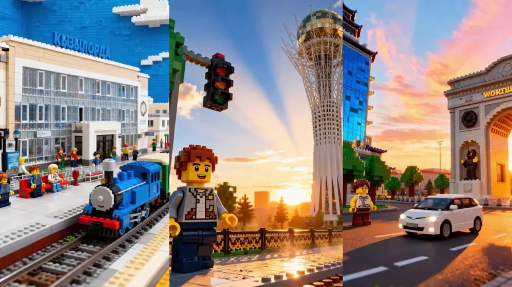 Астана, Алматы, Кызылорда “стали частью“ Lego City