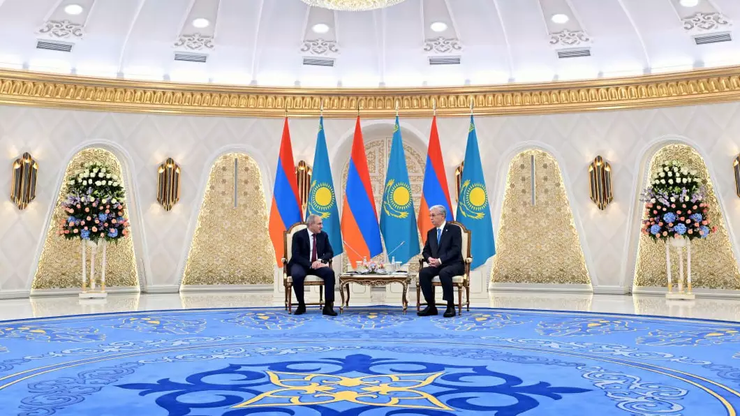 Пашинян: Қазақстан – Армения үшін үлгі ел