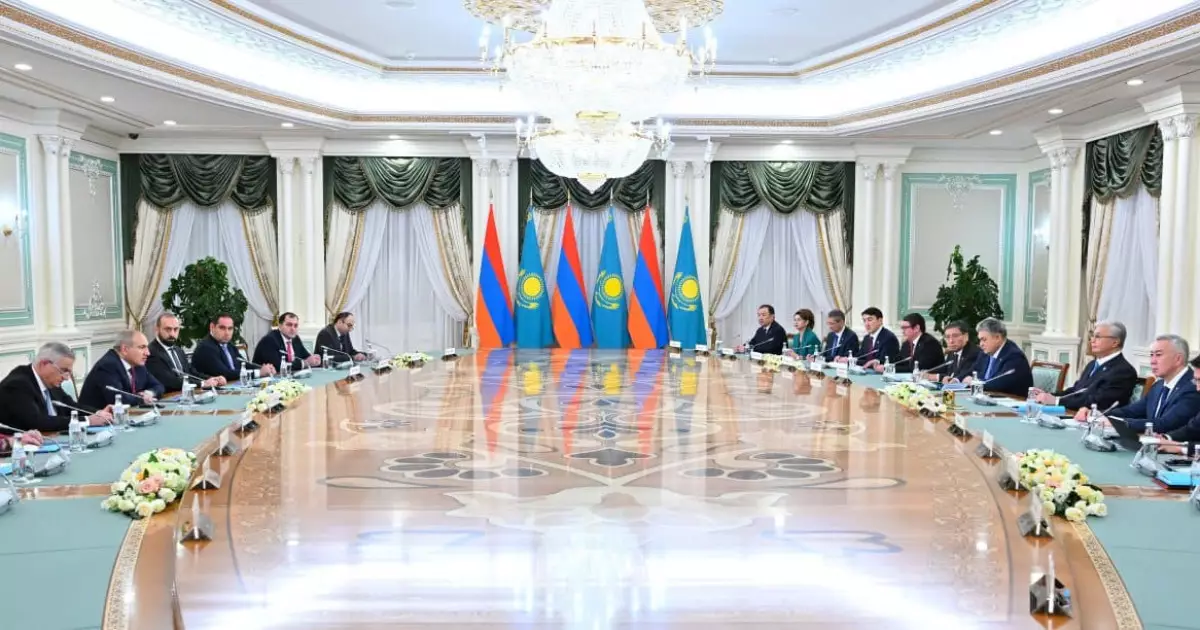   Қазақ жұрты армян халқын ерекше қадірлейді – Қасым-Жомарт Тоқаев   