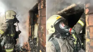 Павлодарда көпқабатты үйден өрт шықты