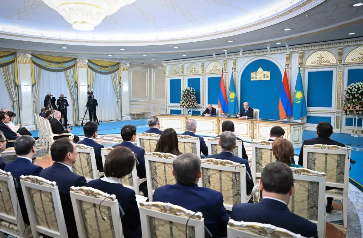 ЖИ және жаңа технологиялар: Қазақстан мен Армения әріптестікті кеңейтуге келісті