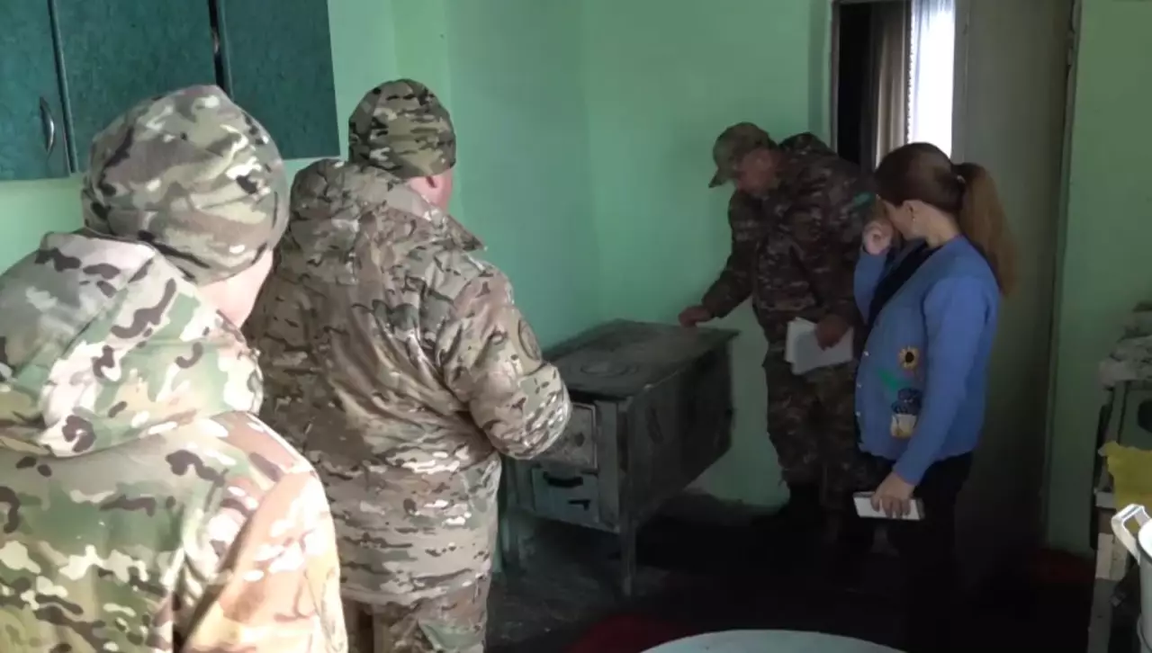 Түркістан облысында өрт қауіпсіздігіне байланысты тұрғын үйлерді жаппай тексеру басталды