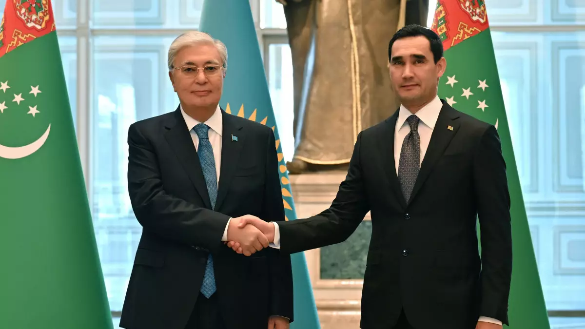 Тоқаевтың шақыруымен Астанаға Түрікменстан Президенті келеді