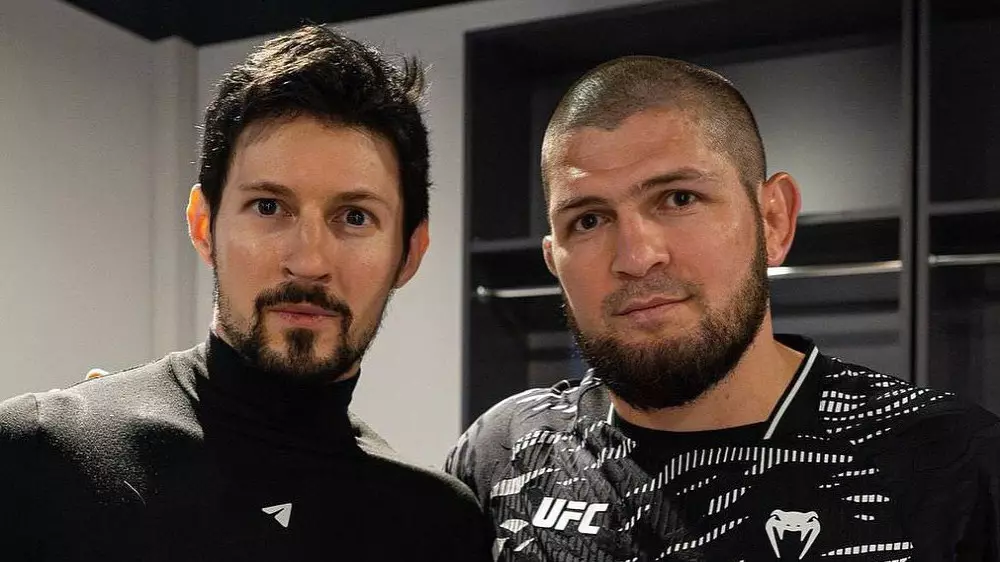 Павел Дуров и Хабиб Нурмагомедов назвали друг друга “братьями“