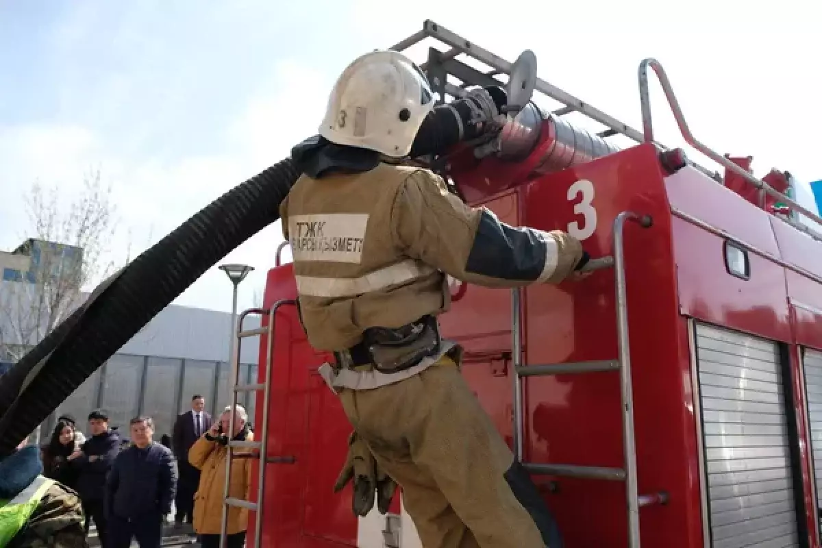 После ЧП в Алгабасе в регионе проводят масштабные пожарные рейды