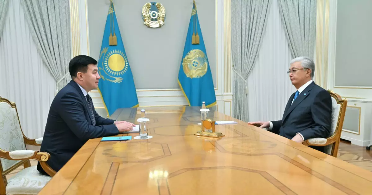   Мемлекет басшысы Шахмұрат Мүтәліпті қабылдады   