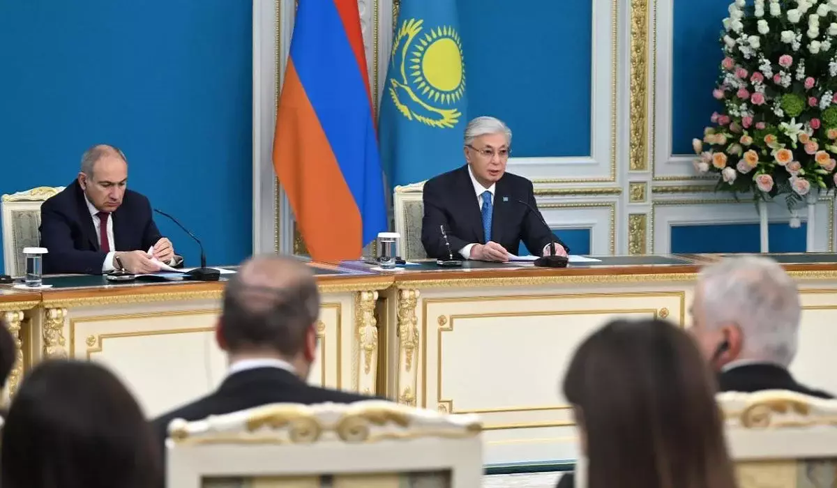 Тоқаев Әлиевке санкцияны алып, Қазақстан мен Арменияның тікелей сауда жүргізуіне жағдай жасағаны үшін алғыс айтты
