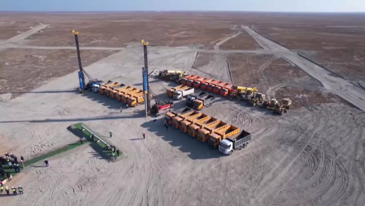 Строительство Газосепарационного комплекса начали в Атырауской области