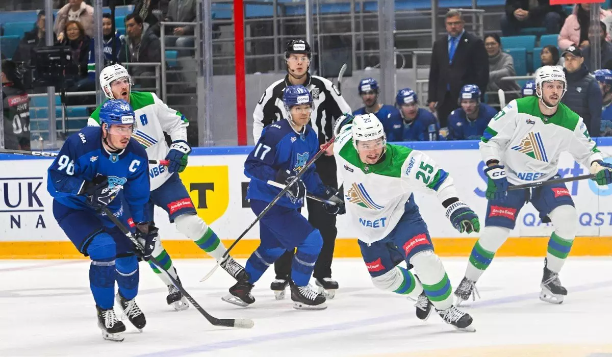 «Барыс» одолел «Салават Юлаев» и выиграл в третьем матче подряд