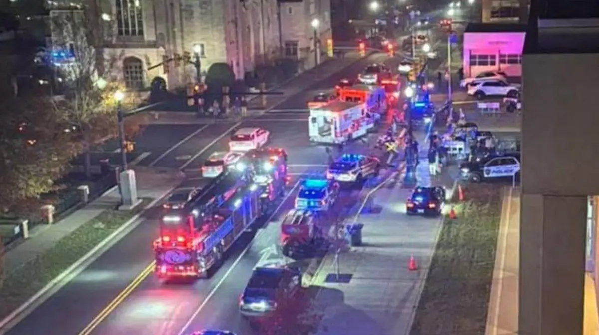 В США неизвестный открыл огонь во время церемонии зажжения рождественской ёлки