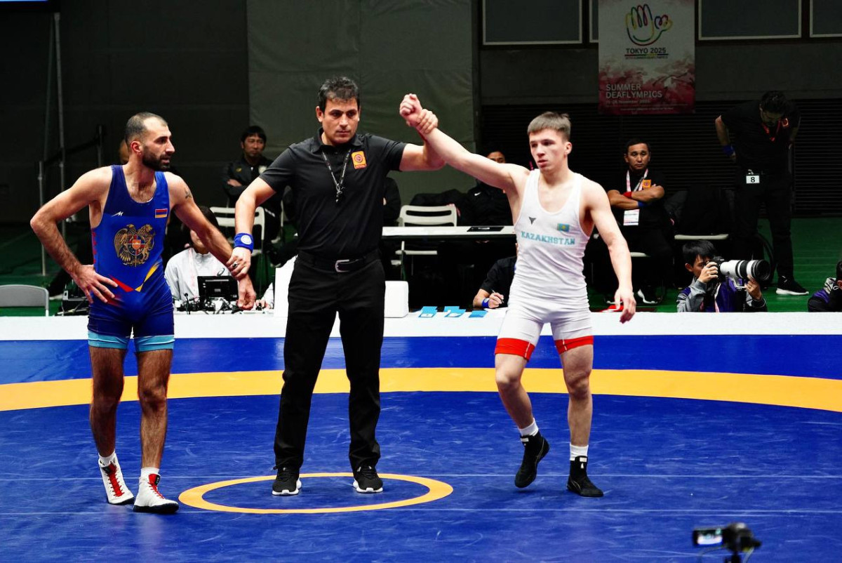 Седьмое "золото": казахстанец Андрей Самарин стал чемпионом Сурдлимпийских игр