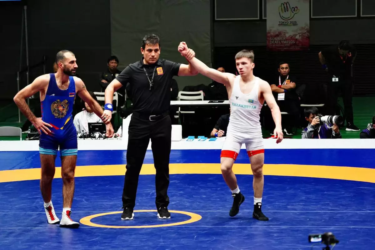 Седьмое "золото": казахстанец Андрей Самарин стал чемпионом Сурдлимпийских игр