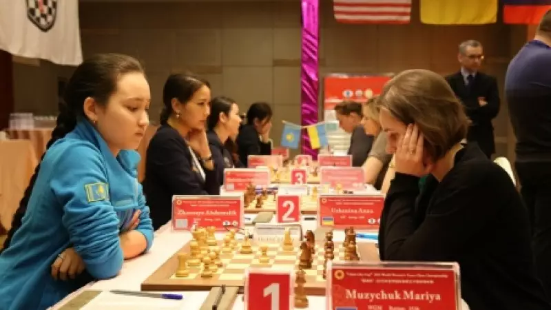Қазақстан шахматшы қыздары үздік төрттікке өтті