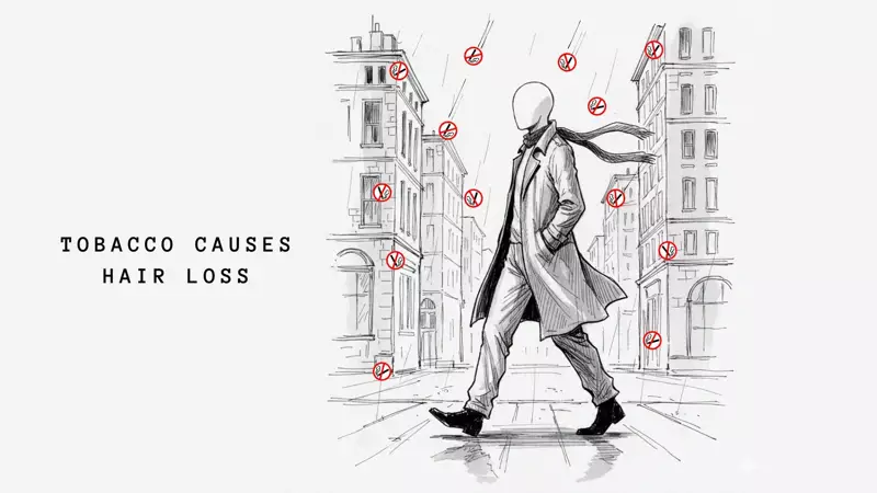 Врачи предупреждают, что регулярное курение влияет на выпадение волос.