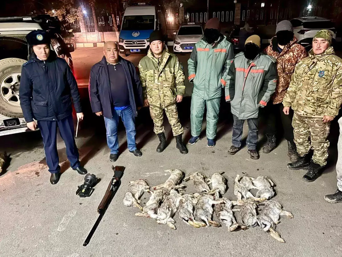 Браконьеров задержали с добычей на территории заповедника в Алматинской области