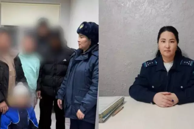 ШҚО-да полиция қызметкері бір отбасыны аман алып қалды