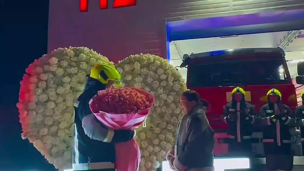 Marry me: необычное предложение руки и сердца попало на видео в Акмолинской области