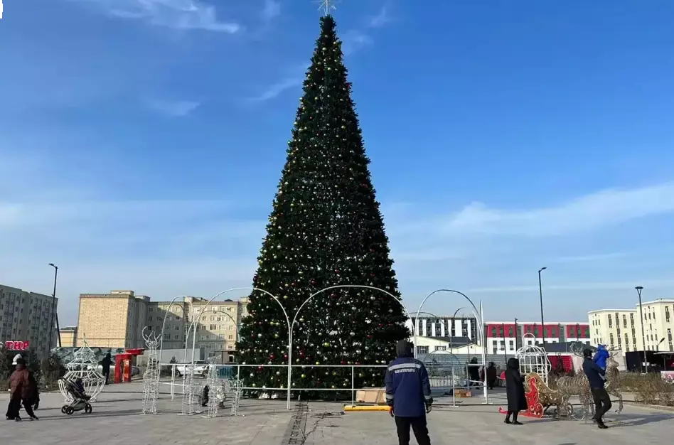 Ақтауда жаңа жылдық безендіруге 80 млн теңге бөлінді