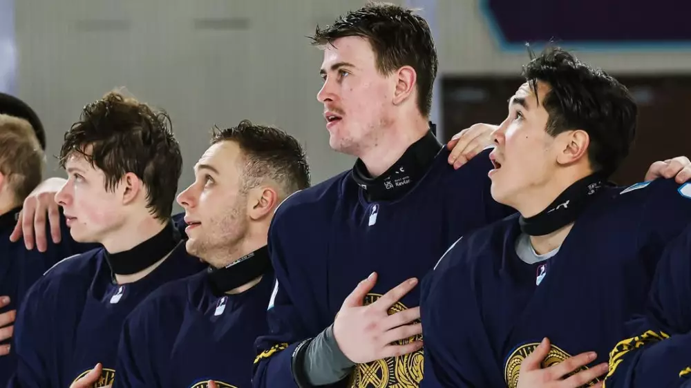 Казахстан не оставил шансов Китаю на чемпионате Азии по хоккею