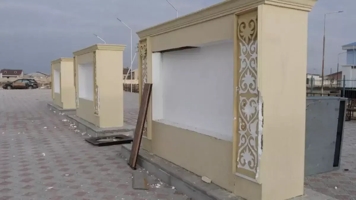 105 млн теңге жұмсалған: Маңғыстау облысында жуырда ғана ашылған саябақ елді шошытты