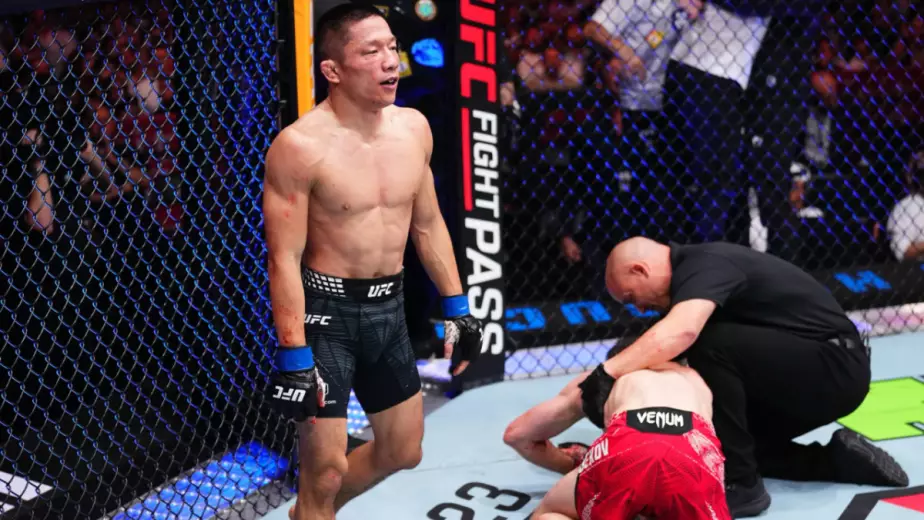 Японская легенда ММА вернулся в UFC и впервые финишировал Тагира Уланбекова