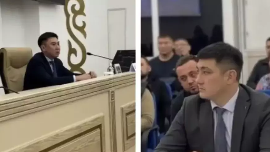 Көкшетау әкімі жиналыста шенеуніктерді сынап тастады