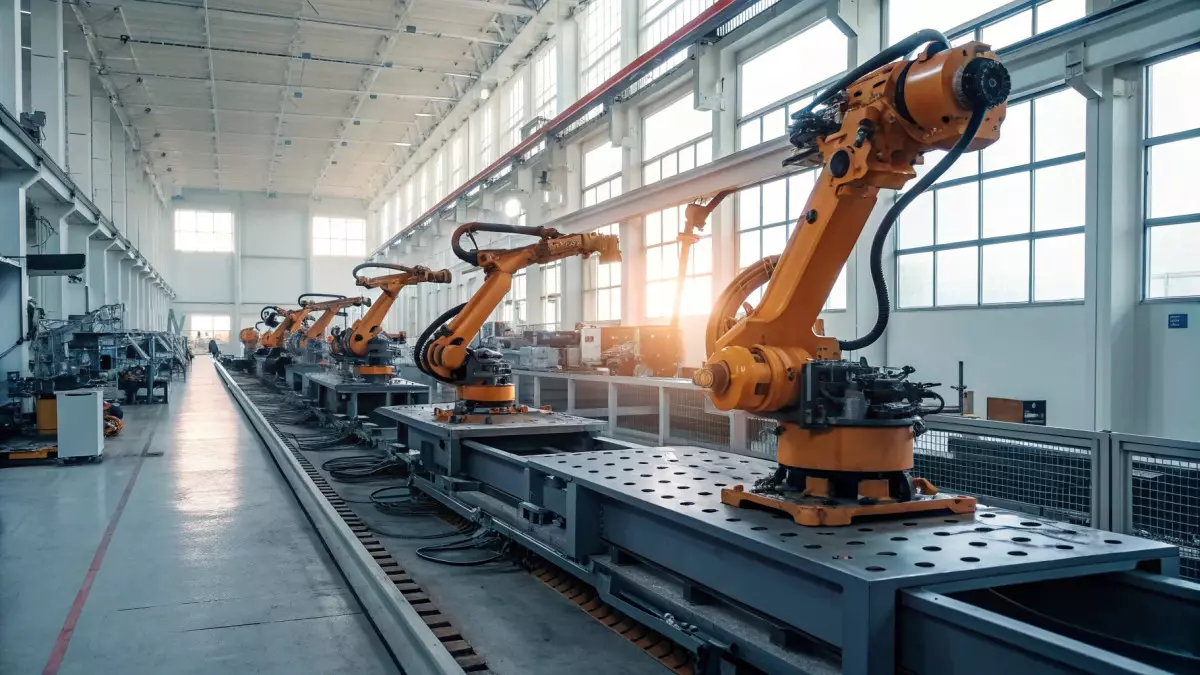 Названы страны-лидеры по внедрению промышленных роботов