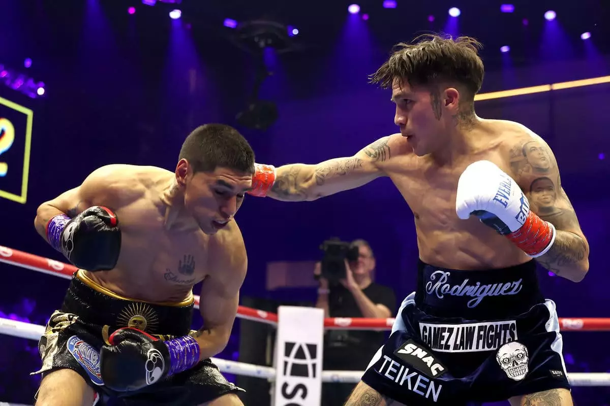 Үш чемпиондық титул үшін өткен жекпе-жекте жарқын нокаут тіркелді