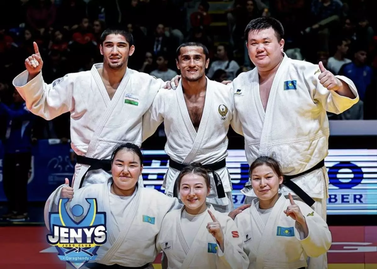 «Жеңіс» клубы дзюдодан Чемпиондар лигасында қола жүлде иеленді