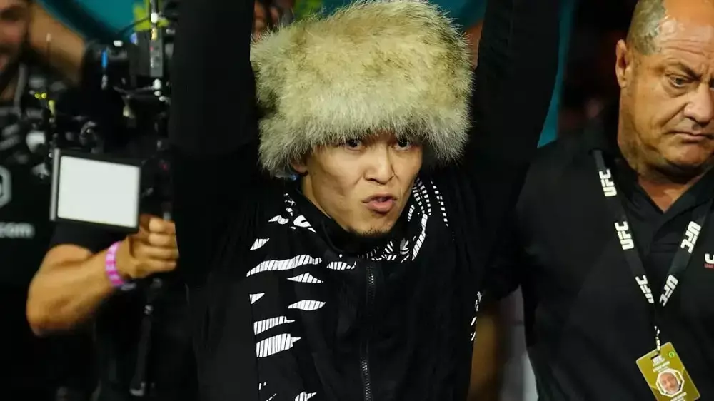 Алмабаев сделал заявление после победы в UFC