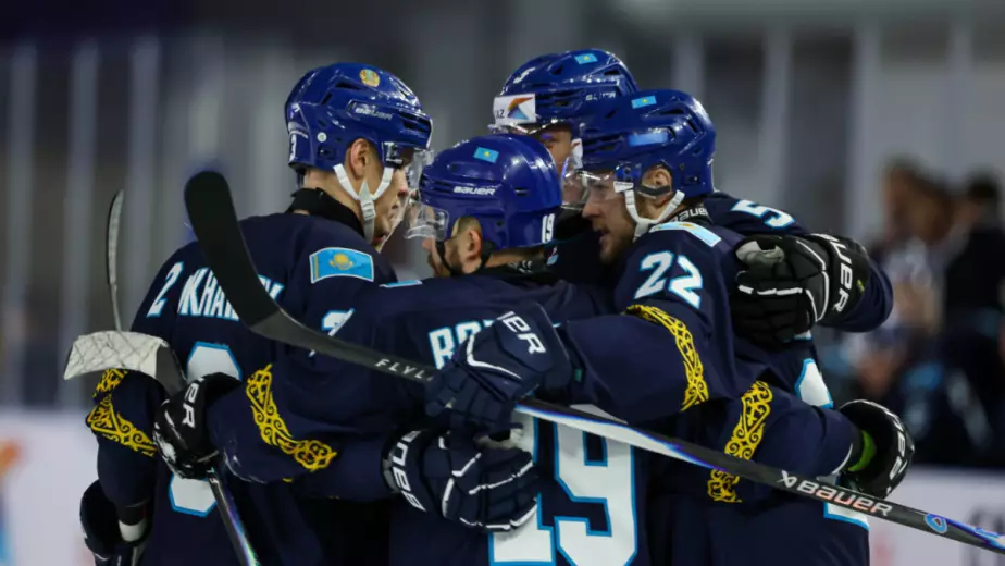 Сборная Казахстана - чемпионы Азии по хоккею. (ВИДЕО)