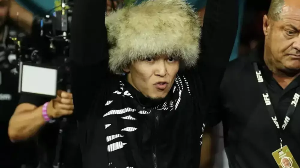 Асу Алмабаев UFC-дегі жеңісінен кейін мәлімдеме жасады