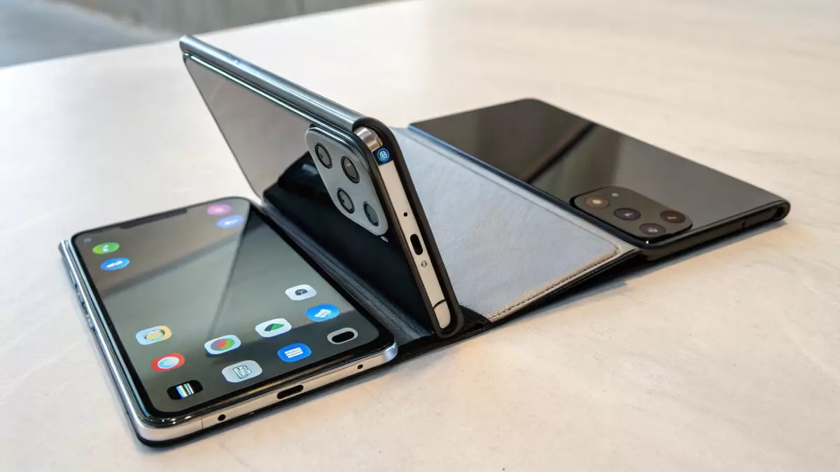 Сложить три раза: необычный смартфон Samsung готовят к выходу в декабре