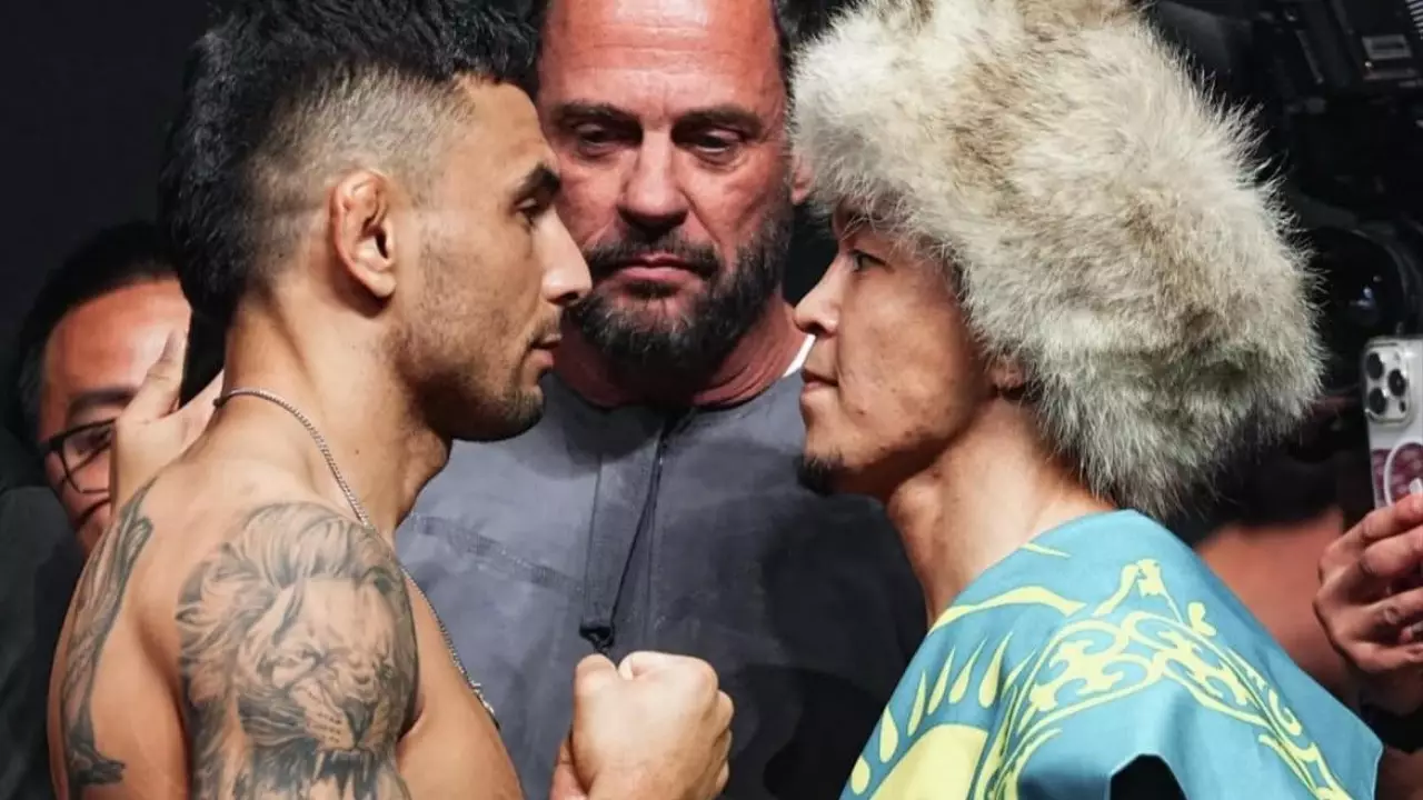 Асу Алмабаев Дохада өткен UFC турнирінде жеңіске жетті