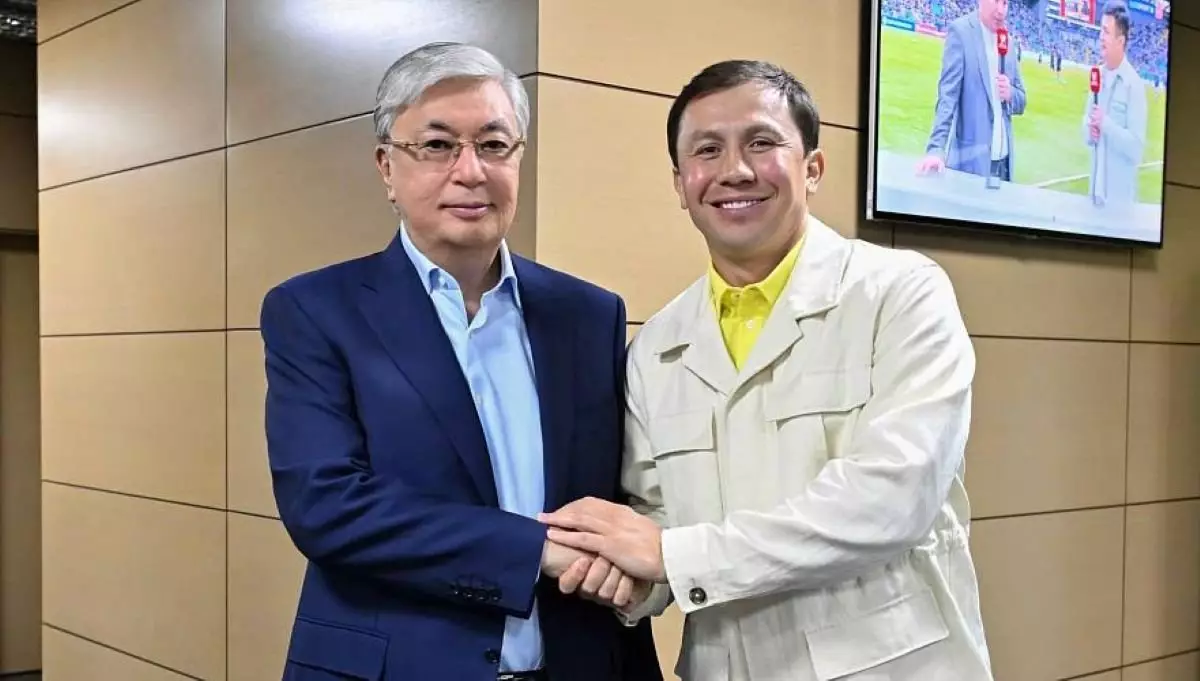 Президент Токаев поздравил Головкина с выдающимся достижением