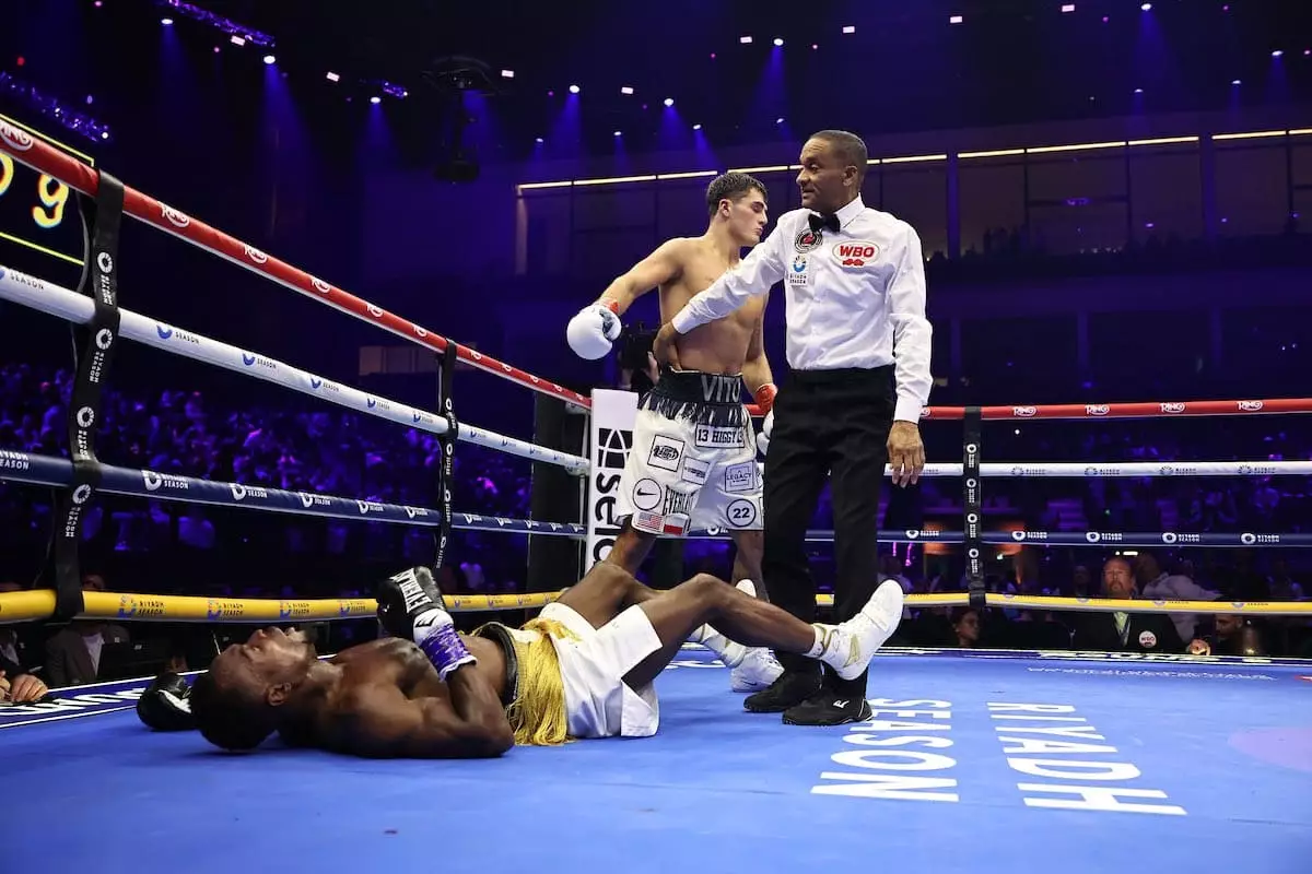 Әлімханұлының салмағындағы чемпион нокаутпен ұтылды