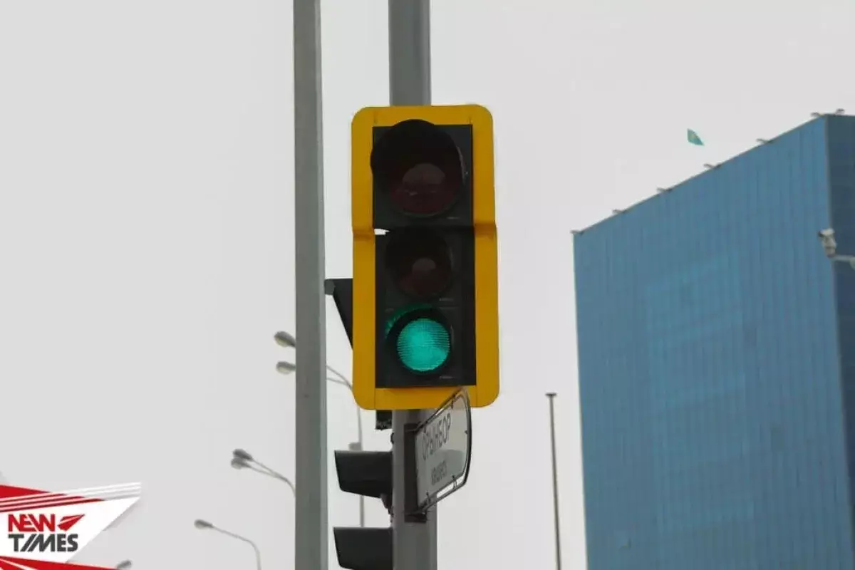 В Астане изменили режим работы светофоров на семи перекрёстках