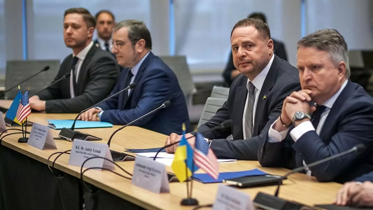 Украина, Еуропа және АҚШ өкілдерінің келіссөзі Женевада басталды