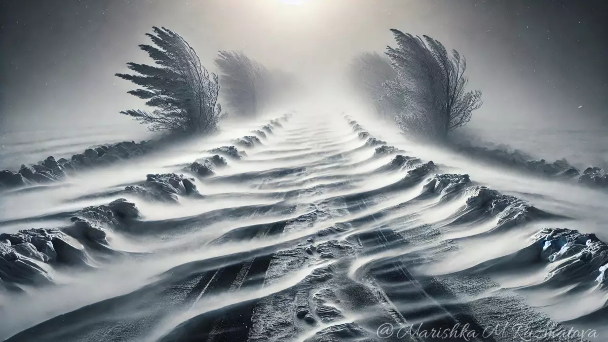 Сильные осадки и низовая метель ожидаются в Казахстане 24 ноября