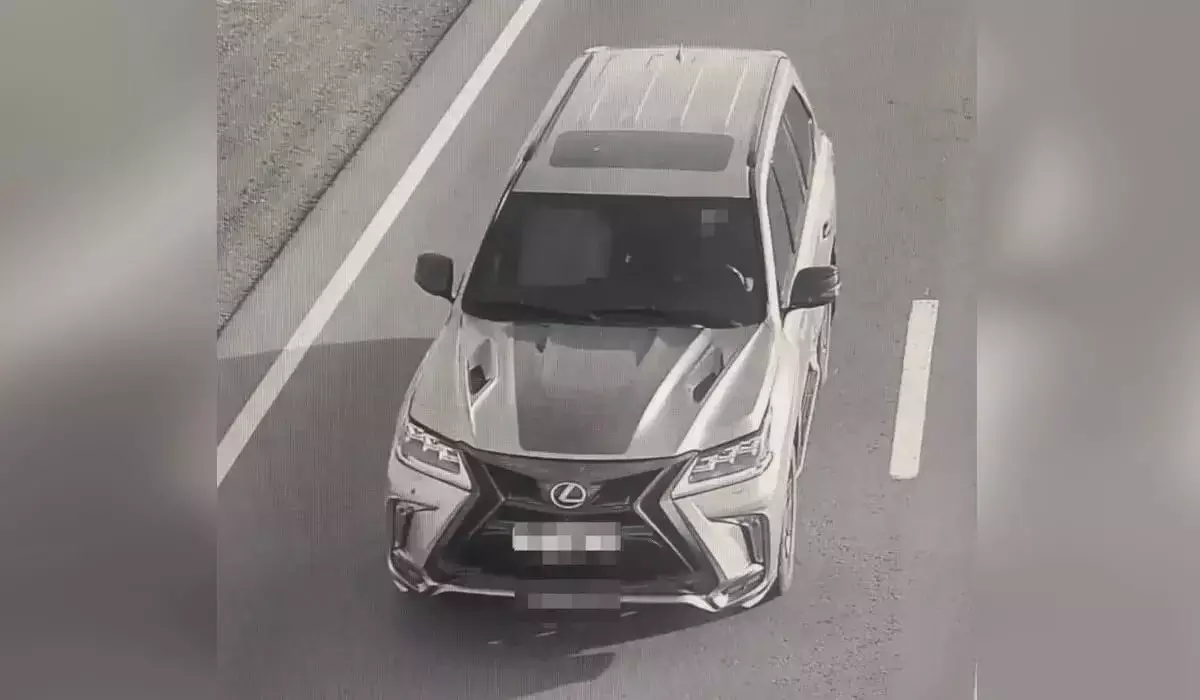 Павлодар облысында Lexus LX570 мінген жүргізуші 177 км/сағ жылдамдықпен жүрген