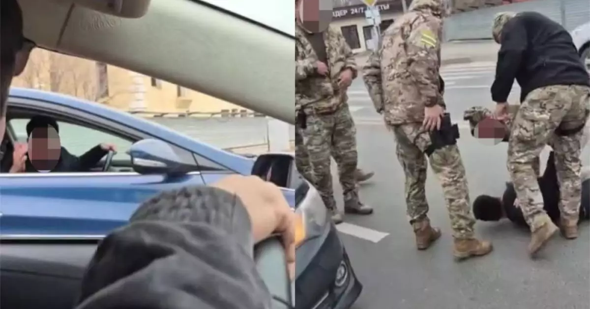  Водители устроили на дороге UFC: вмешались проезжающие мимо бойцы `Арлан` 