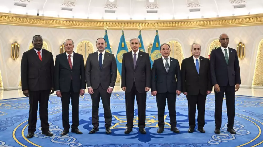 Тоқаев бірқатар мемлекеттің елшілерінен сенім грамоталарын қабылдады